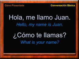 Introduce yourself (= formally tell someone who you are) may i introduce myself? Introduce Yourself In Spanish Basic Conversation Learn Spanish Free Spanish Lessons Espanol Youtube
