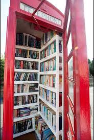What A Novel Idea Villagers Transform Redundant Phone Box Into A Library Book Exchange Phone Box Little Free Libraries