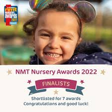 Amazing recognition for all the finalists. The passion, dedication and  pride that goes into running an amazing nursery for the children, families  and all our teams is huge so it's amazing to