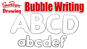The term is a ve. 3 Ways To Draw Bubble Letters Wikihow