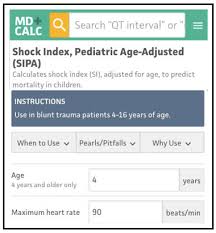 Image result for Shock Index