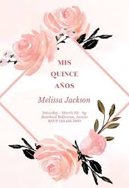 A wide variety of quinceanera colors options are available to you, such as feature, decoration, and fabric type. Quinceanera Invitation Templates Free Greetings Island
