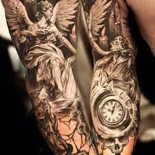 Huge sale on sleeve tattoo cover now on. The Internet S Top 10 Angel Sleeve Tattoos