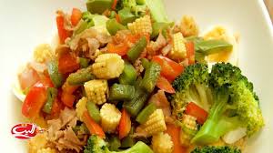 دستور آشپزی خوراک گیاهی آب پز | من و الیت