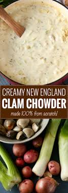 Add bacon pieces and cook until crispy. Creamy New England Clam Chowder The Chunky Chef