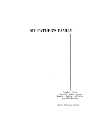 MY Fi\.THER'S FAMILY