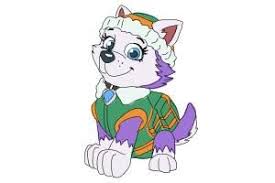 How To Draw Skye From Paw Patrol Drawingnow In 2021 Everest Paw Patrol Marshall Paw Patrol Skye Paw Patrol