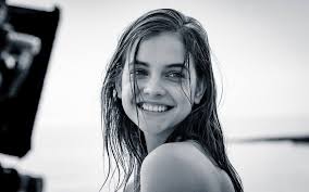 Barbara Palvin Smile Face Monochrome Wallpaper Barbara Palvin Model Beauty