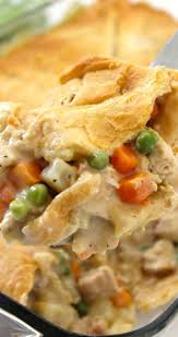 Chicken Pot Pie Casserole Recipe Chicken Pot Pie Casserole Easy Chicken Pot Pie Recipes