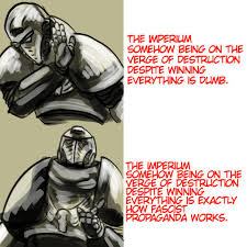 Dont talk to me about Xenos plot armor : rGrimdank