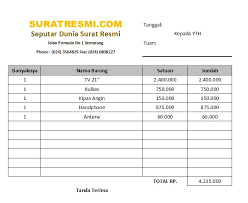 Check spelling or type a new query. Cara Membuat Nota Di Excel Download Suratresmi Com