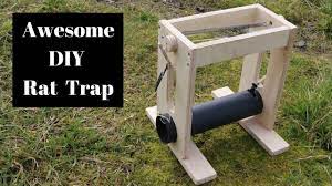 How To Make A Homemade Rat Trap Inspired By The Tilong Bamboo Rat Trap Youtube Rat Traps Rats Fun Diys