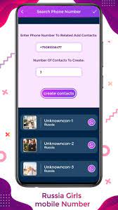 Normally, russians split the phone number into three groups with dashes like this: Russia Girls Mobile Number Search For Chat For Android Apk Download