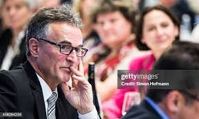 Thomas Krauss, Consul of the Wine Senate, welcomes the audience prior...  News Photo