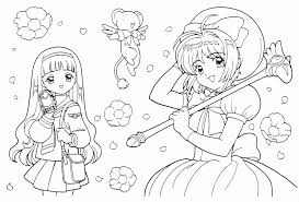 Print all of our cardcaptor … Cardcaptor Sakura Coloring Pages Coloring Page Coloring Home