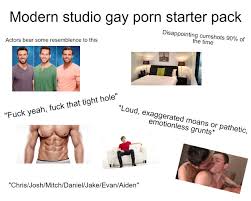 Pack de inicio de porno gay de estudio moderno : rstarterpacks