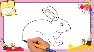 Pour imprimer un coloriage gratuit sur hugo c'est très simple, choisissez le dessin qui vous plait, vous avez le choix, dauphin, pirates, sirène, mais des centaines d'autres coloriages sur le thème de l'été vous attendent. Dessin Lapin 2 Comment Dessiner Un Lapin Facilement Etape Par Etape Pour Enfants Youtube