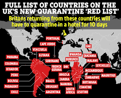 The norwegian government's red country list is. Dubai Goes On Uk Red List But Fleeing Influencers Won T Have To Stay In Quarantine Hotels