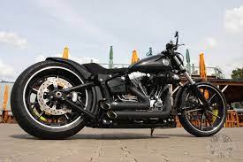 2013 Harley Breakout Custom W Vance And Hines Short Shots Harley Davidson Teile Umbau Motorad