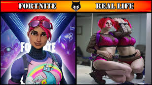 Edit the label text in each row. Thicc Fortnite Skins In Real Life V 3 Season 10 Wolfcy Youtube