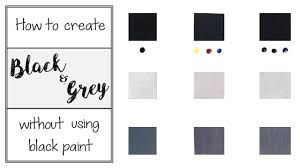 4.3 orange + ultramarine blue/ cobalt blue. The Best 22 What Colors Make Grey Paint