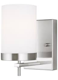 Check spelling or type a new query. Sea Gull Zire Led Bathroom Wall Sconce In Brushed Nickel Lightsonline Com