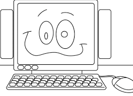 Computer comes from the word computare which means counting. Coloring Pages To Color On The Computer