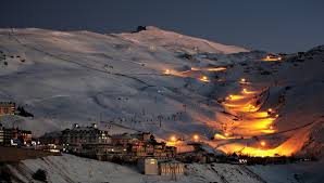 Costa Del Sol S Slopes Sierra Nevada Ski Resort Sierra Nevada Nevada Skiing Nevada Mountains