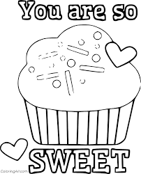 However, i don't remember thinking a whole lot about the deep spiritual meaning that goes along with the easter holiday! You Are So Sweet Coloring Page Coloringall