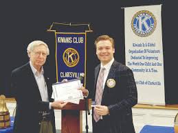 Welker joins Kiwanis Club
