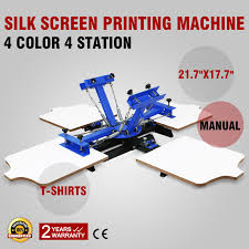 4 Color 4 Station Silk Screen Printing Machine Carousel T Shirt Pressing Popul View More On The Link Http Screen Printing Screen Printing Machine Prints