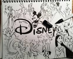 Drawings Amp Disney By Clarissa787 On We Heart It Disney Drawings Disney Doodles Disney Sketches