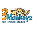 3 Monkeys Inflatables - YouTube