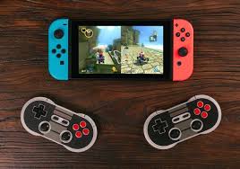8bitdos Retro Bluetooth Controllers Now Work With Nintendo Switch Switch Nintendo Nintendo Switch Accessories Nintendo Switch Nintendo Switch Games