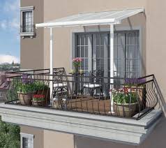 Palram Terrassendach Balkondach Sierra 230x230 Cm Weiss Inkl Regenrinnen Und Befestigungskit Mygardenhome Terassenentwurf Terrassenmarkisen Terrassendach