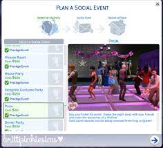 There are hundreds of mods available for the sims 4 so we've picked. Brittpinkiesims The Sims 4 Prom Mod Custom Event It S Finally