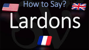 Here are 4 tips that should help you perfect your pronunciation of 'wrought iron':. How To Pronounce Lardons Correctly English American French Pronunciation French Food