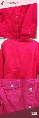 2 49 Dress Barn 2x Red Jacket Red Jacket Jackets Dress Barn Dresses