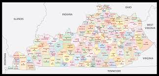 Alphabetical list of louisiana counties (parishes). Kentucky Maps Facts World Atlas
