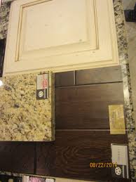 Kitchen Wood Floor Cream Distressed Cabinets And Granite Distressed Cabinets Wood Floors Flooring
