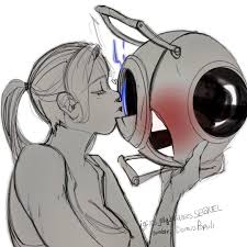 Text post from 4 weeks ago 3000s. Chell X Wheatley Album On Imgur