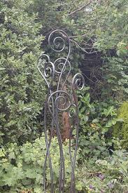 7 Fern Wiggle Stems Trinityforge Metal Garden Art Metal Yard Art Garden Art