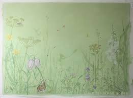 Kinderzimmer Bemalte Leinwand Fur Ein Kinderzimmer In 2020 Wandbespannungen Wandmalerei Ideen Wandmalerei