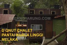 Danau daun chalet hillside cottage infinity pool nature getaway accommodation. D Qnut Chalet Restaurant Pantai Kuala Linggi Melaka Chalet Kontena Style Some Bullet For Your Head