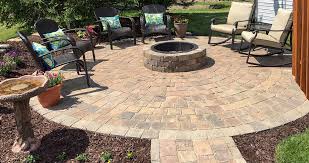 The fire pit has a simple finish that is attractive to match any outdoor living space decor. Backyard Fire Pit Patio Project By Barry At Menards