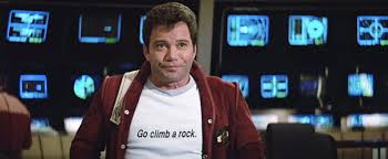 Image result for captain kirk throws finger