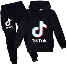 Novidades dos famosos angolanos, luanda. Girls Tik Tok Hoodies Unisex Sweatshirt Kids Clothes Set Trousers Black 9 11years Buy Online In Angola At Angola Desertcart Com Productid 170472700