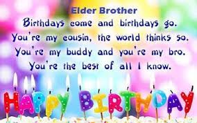 Remember, you can share these funny birthday wishes for cousin brother on your facebook or twitter profiles so that your family members can see it too! 200 Best Birthday Wishes For Brother 2021 My Happy Birthday Wishes In 2021 Birthday Wishes For Brother Happy Birthday Cousin Cousin Birthday Quotes
