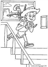 Consists of various characters as pleasant coloring. Andy With Woody Sheriff Coloring Pages Printable