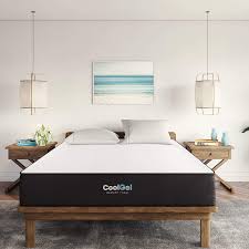 Classic Brands Cool Gel Ventilated Memory Foam 10 Inch Mattress Certipur Us Certified Bed In A Box Queen Amazon Ca Home Kitchen